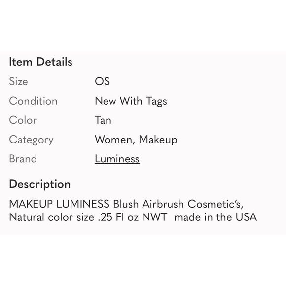 LUMINESS | blush in natural NEW - Picture 3 of 3